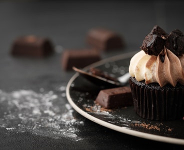 Meyvəli, kəsmikli sufle